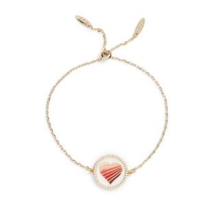 14k gold Love Pendant Bracelet
LULU DK